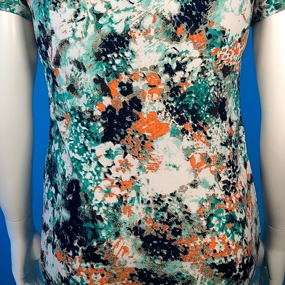 NWOT Pinkblush floral Maternity midi Dress Size L - Picture 9 of 17